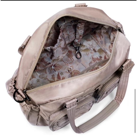 NWT Lug Women's Puddle Jumper Tote Bag Beige/Sand Taupe - Picture 5 of 10